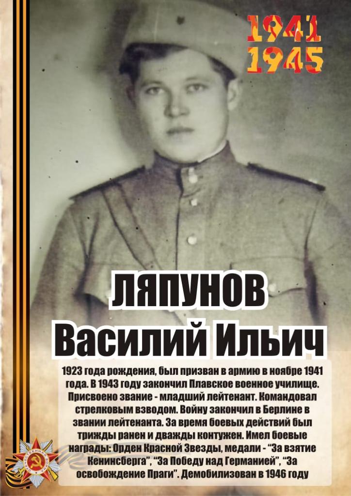 Ляпунов Василий Ильич