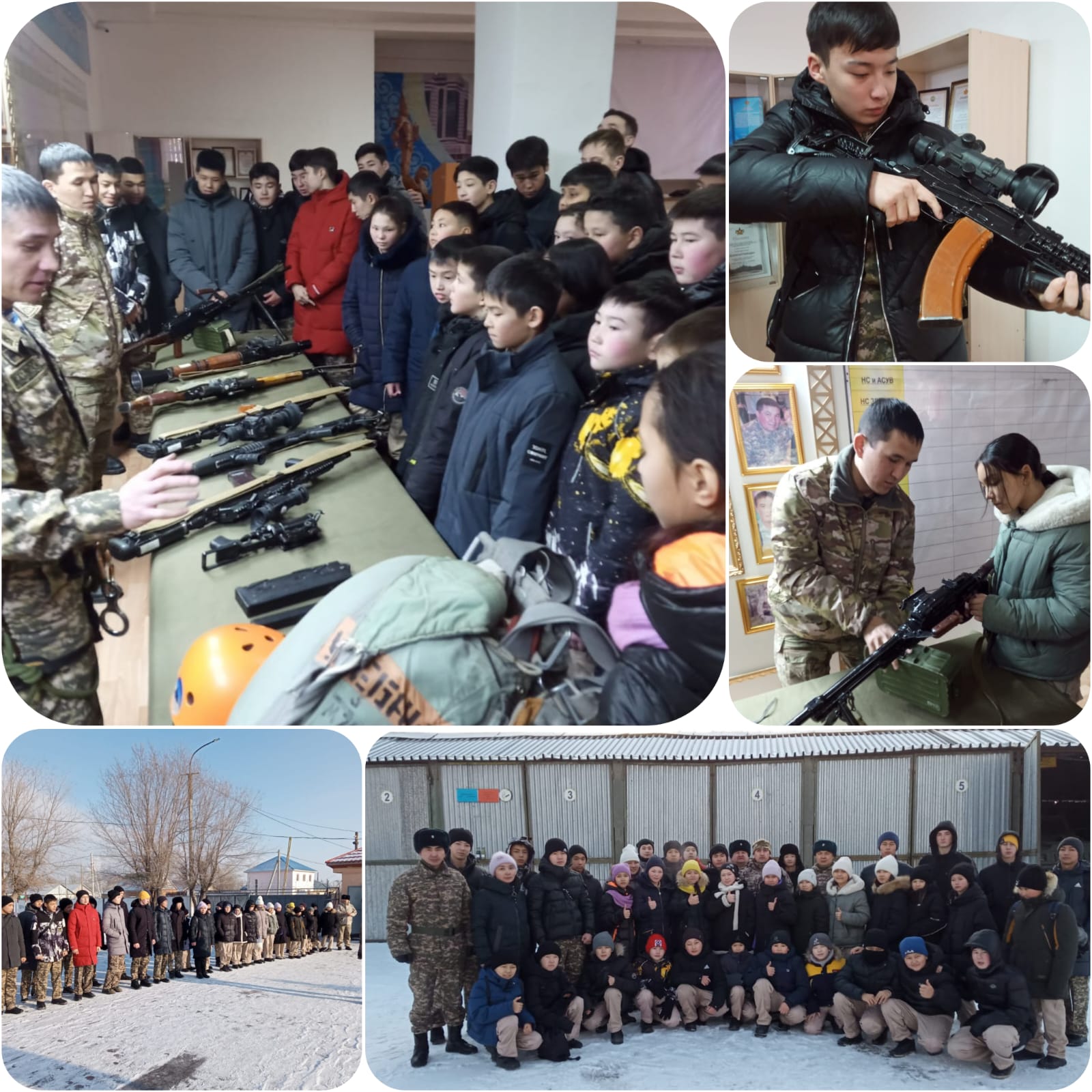 "Жас сарбаз" сыныбында патриоттық айлық
