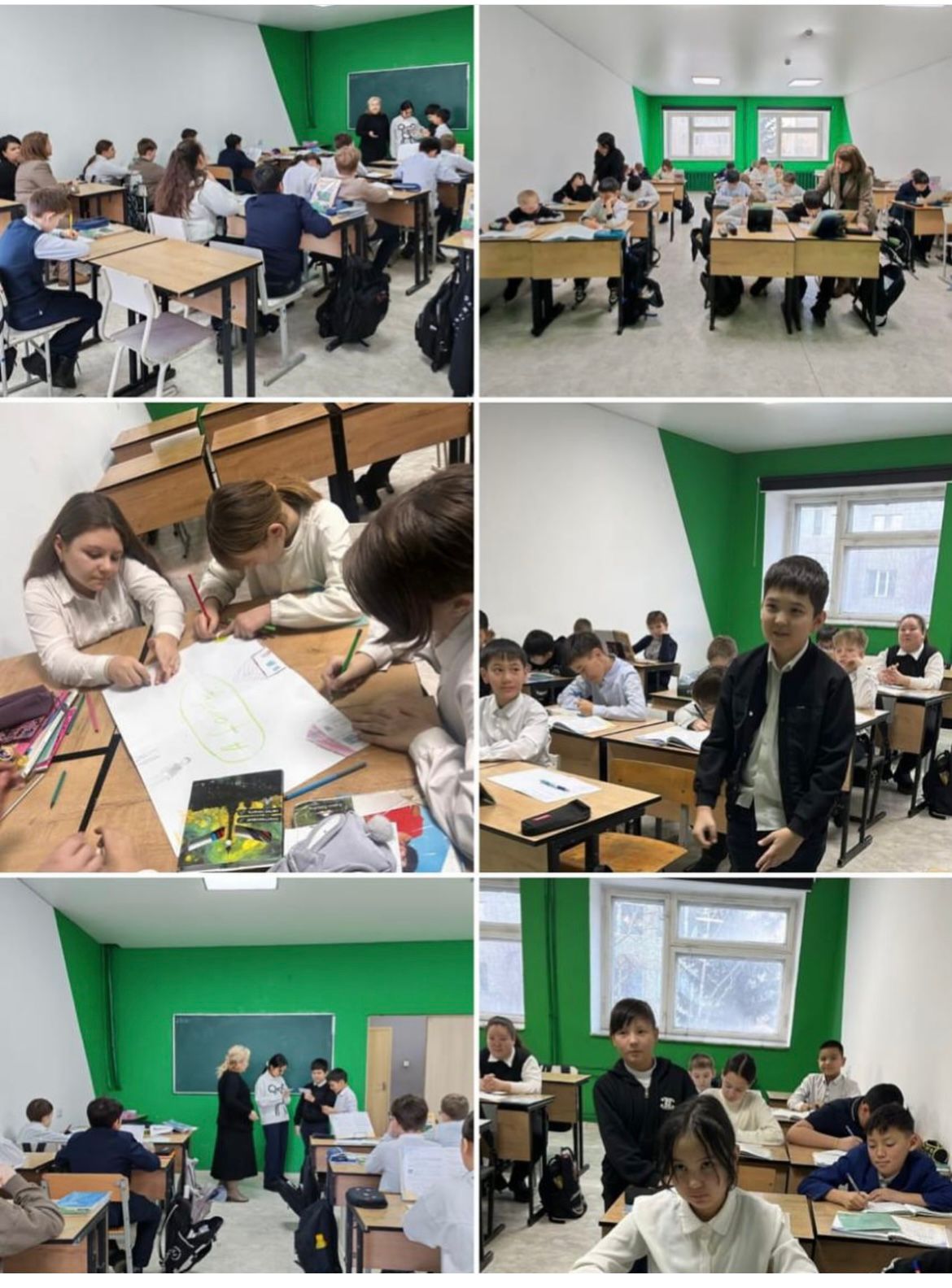 В 5 «Г» классе успешно завершен цикл уроков по казахскому, английскому и русскому языкам в рамках методического исследования «Lesson Study».