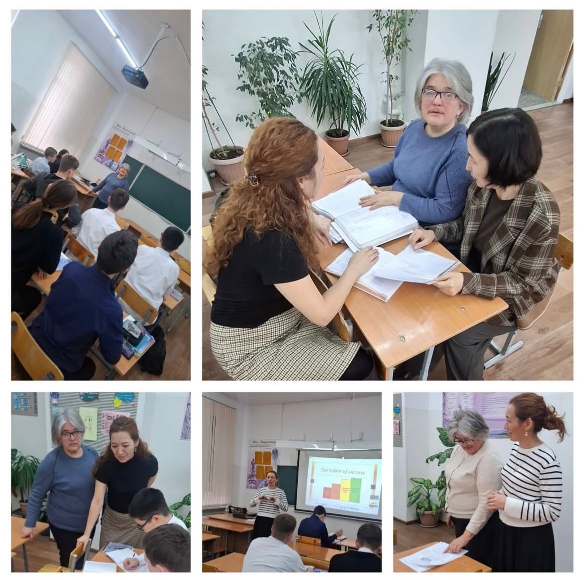 В 9 «Д» классе успешно завершен цикл уроков по казахскому, английскому и русскому языкам в рамках методического исследования «Lesson Study».